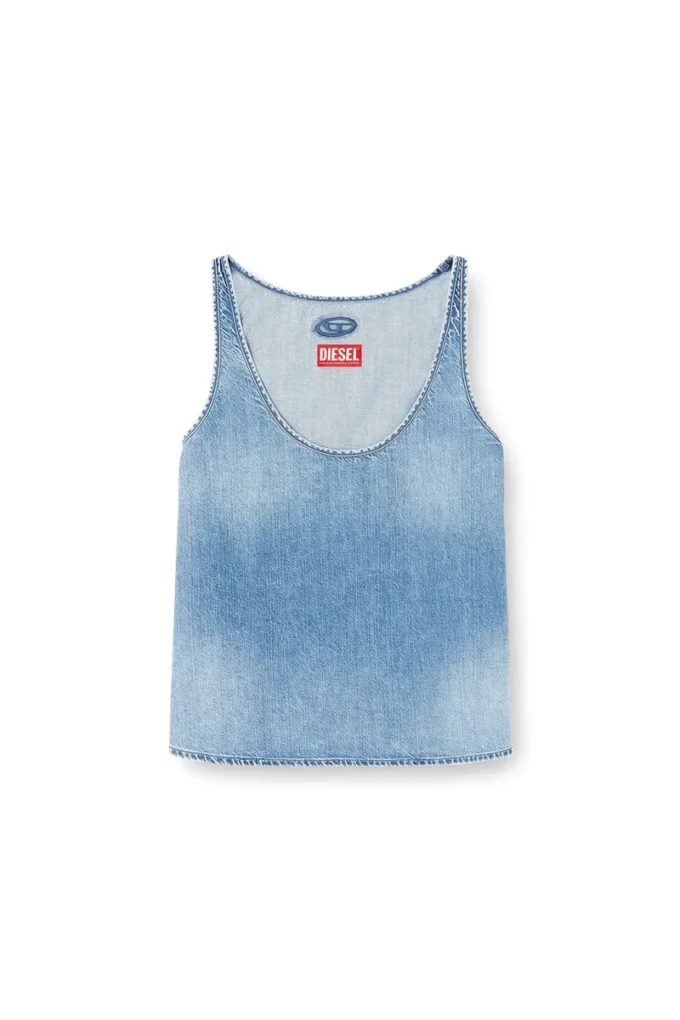 de-misy-s Top in lightweight stonewashed denim de-misy-s Top in lightweight stonewashed denim