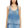 de-misy-s Top in lightweight stonewashed denim de-misy-s Top in lightweight stonewashed denim
