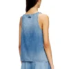 de-misy-s Top in lightweight stonewashed denim de-misy-s Top in lightweight stonewashed denim