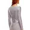 de-nikki-ls-fse Bodysuit in shimmering denim de-nikki-ls-fse Bodysuit in shimmering denim