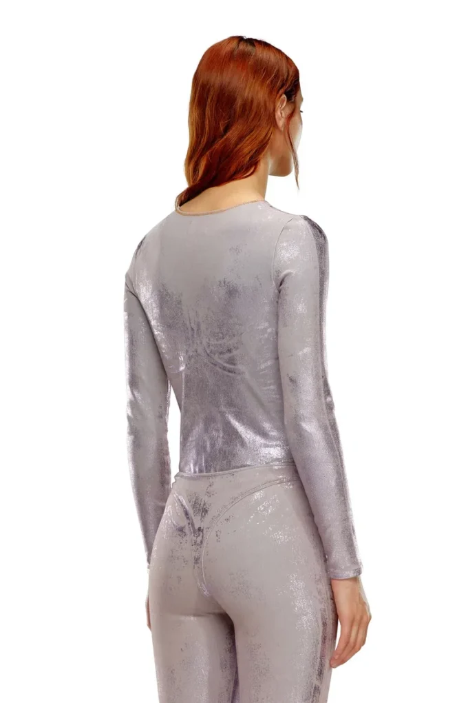 de-nikki-ls-fse Bodysuit in shimmering denim de-nikki-ls-fse Bodysuit in shimmering denim