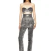 de-orset-fsh1 Basque in Prince of Wales jacquard denim de-orset-fsh1 Basque in Prince of Wales jacquard denim