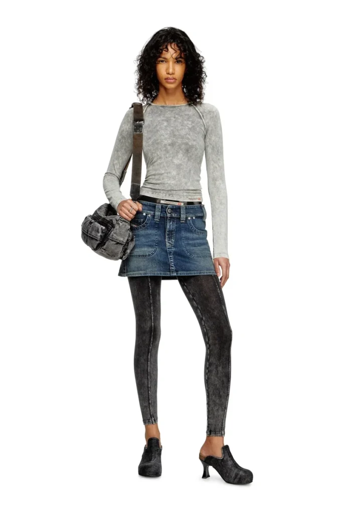 de-rago-re Mini skirt in Rehab denim de-rago-re Mini skirt in Rehab denim