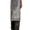 de- rathian-fsh Midi skirt in Prince of Wales jacquard denim de- rathian-fsh Midi skirt in Prince of Wales jacquard denim