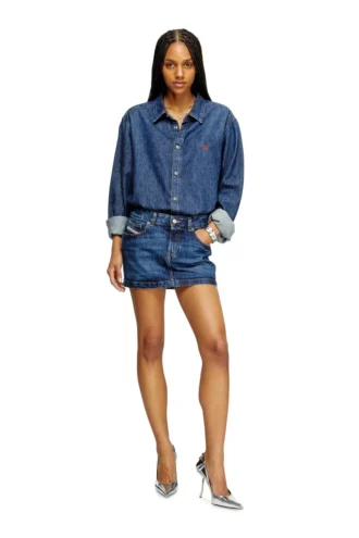 de-ron Mini skirt in denim