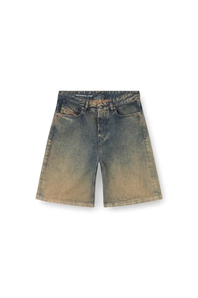 de-sire-short-s Shorts in fluid shaded denim