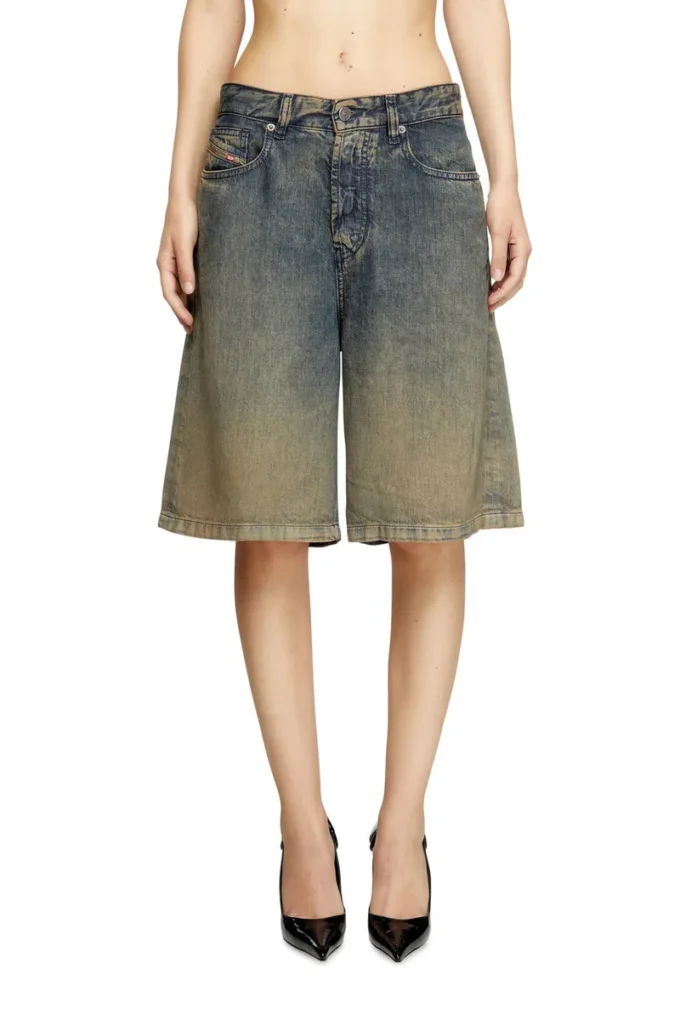 de-sire-short-s Shorts in fluid shaded denim