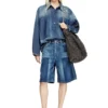 de-sire-short Shorts in contrast-effect denim de-sire-short Shorts in contrast-effect denim