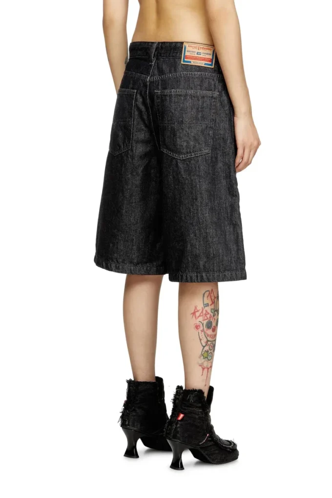 de-sire-short Shorts in rinse-wash denim de-sire-short Shorts in rinse-wash denim