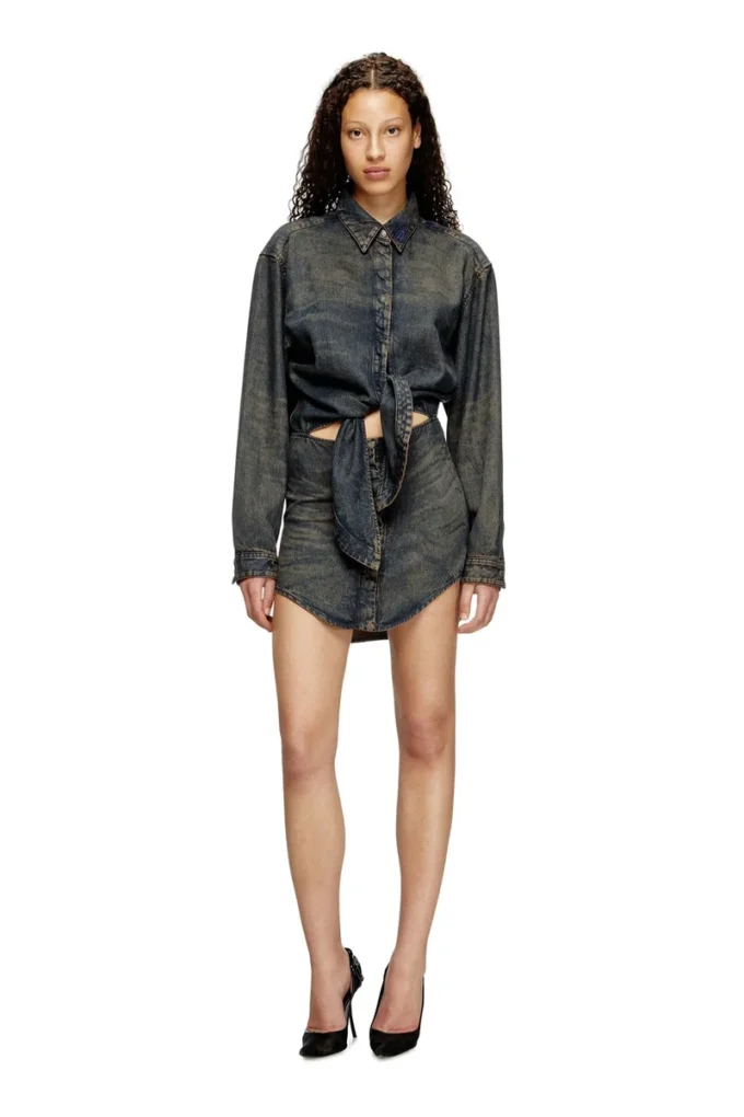 de-susan-s Dress in fluid denim de-susan-s Dress in fluid denim