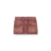 de-ton Denim miniskirt with patch pockets de-ton Denim miniskirt with patch pockets