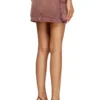 de-ton Denim miniskirt with patch pockets de-ton Denim miniskirt with patch pockets