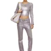de-top1-fse Long-sleeve top with crystal plaque