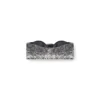 de-toppys-fsh Bralette in Prince of Wales jacquard denim