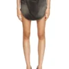 de-vany-s Denim mini skirt with Oval D logo de-vany-s Denim mini skirt with Oval D logo