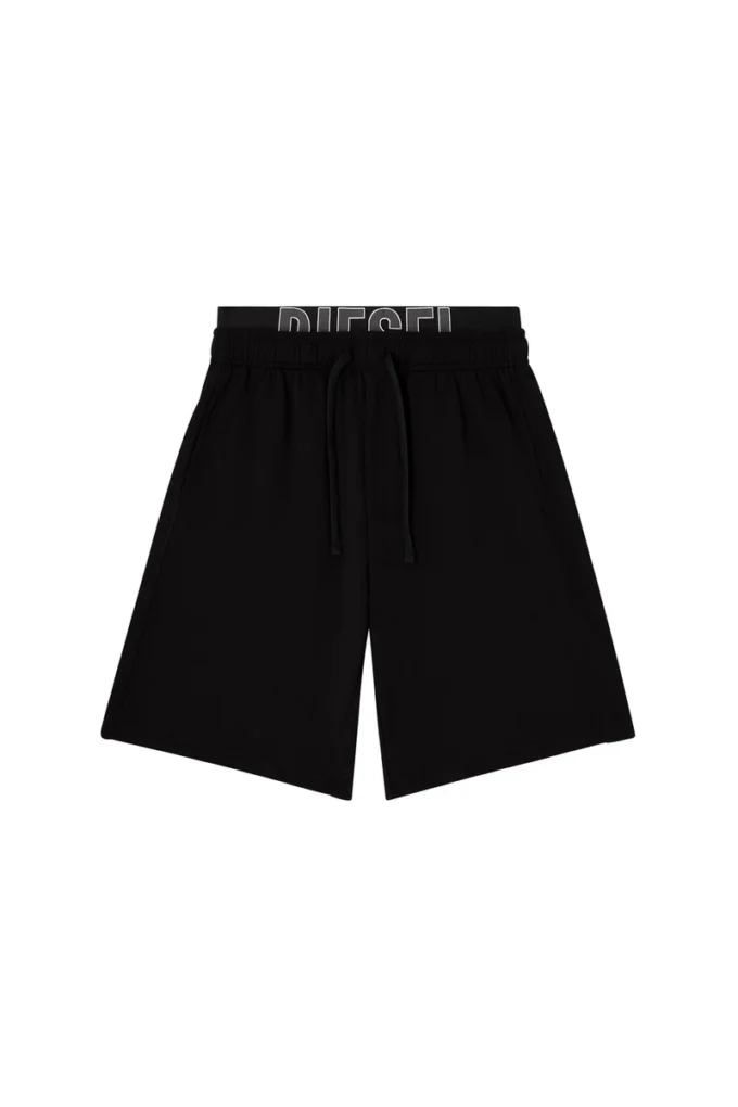 devin-d-pop Cotton lounge shorts with Diesel logo devin-d-pop Cotton lounge shorts with Diesel logo