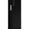 diesel 2-in-1 folio case for iphone xs & iphone x Black leather printed and debossed logo case, iPhone XS & X