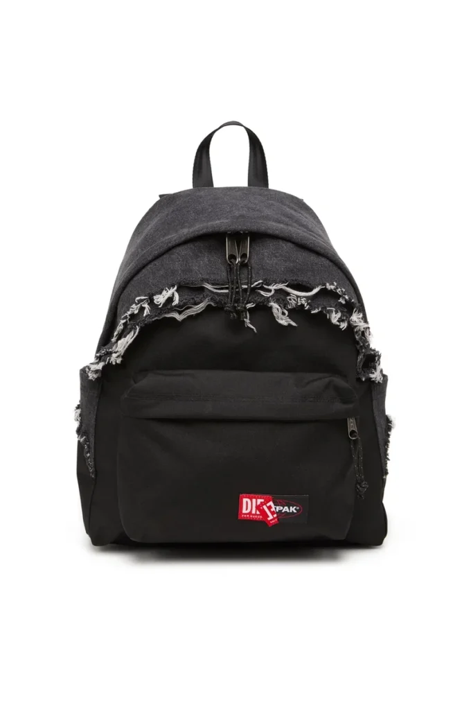 diesel day pak’r Backpack in destroyed denim and CORDURA® diesel day pak’r Backpack in destroyed denim and CORDURA®