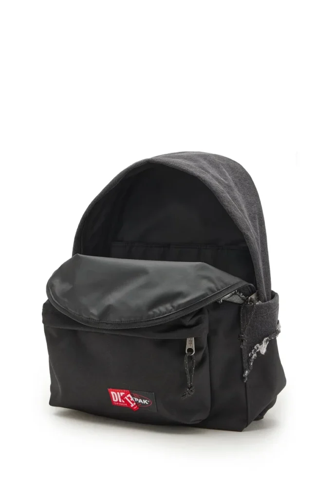 diesel day pak’r Backpack in destroyed denim and CORDURA® diesel day pak’r Backpack in destroyed denim and CORDURA®