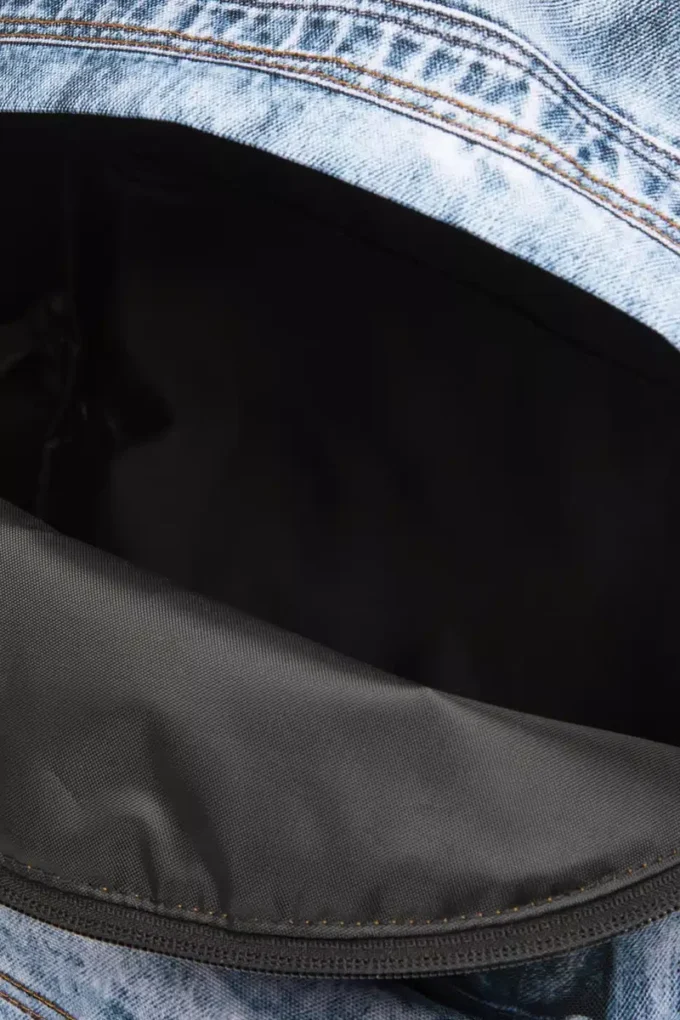 diesel day pak’r Backpack in trompe l’oeil denim diesel day pak’r Backpack in trompe l’oeil denim
