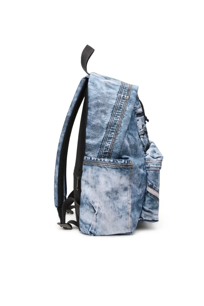 diesel day pak’r Backpack in trompe l’oeil denim diesel day pak’r Backpack in trompe l’oeil denim