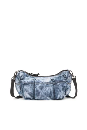 diesel shoulder bag Multipocket bag in trompe l’oeil denim