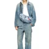 diesel shoulder bag Multipocket bag in trompe l’oeil denim diesel shoulder bag Multipocket bag in trompe l’oeil denim