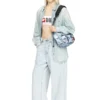 diesel shoulder bag Multipocket bag in trompe l’oeil denim diesel shoulder bag Multipocket bag in trompe l’oeil denim