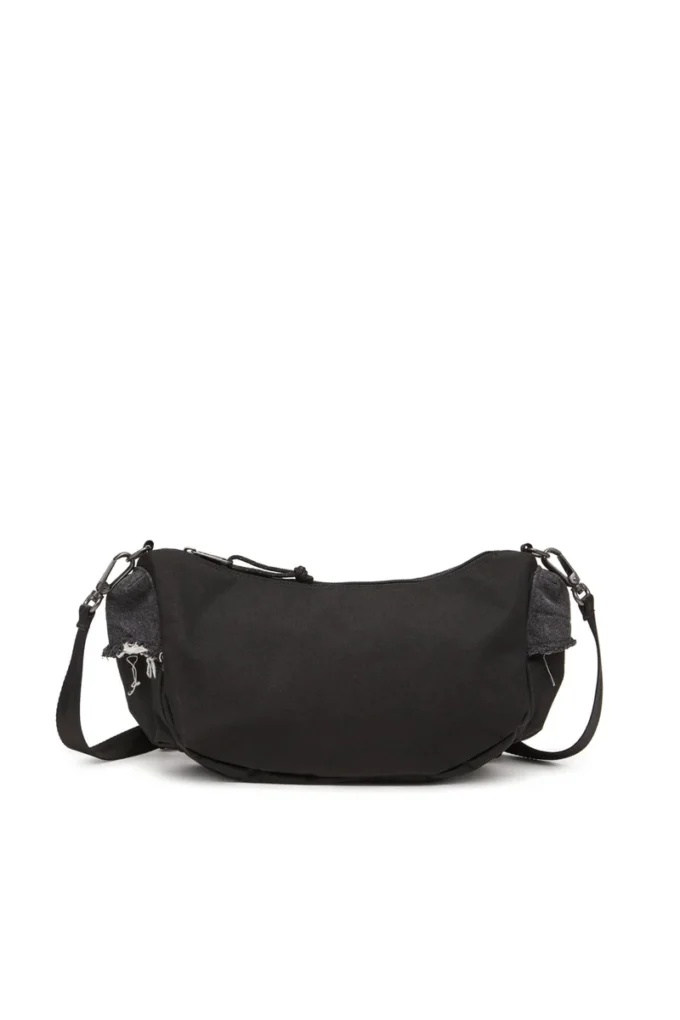 diesel shoulder bag Shoulder bag in destroyed denim and CORDURA® diesel shoulder bag Shoulder bag in destroyed denim and CORDURA®