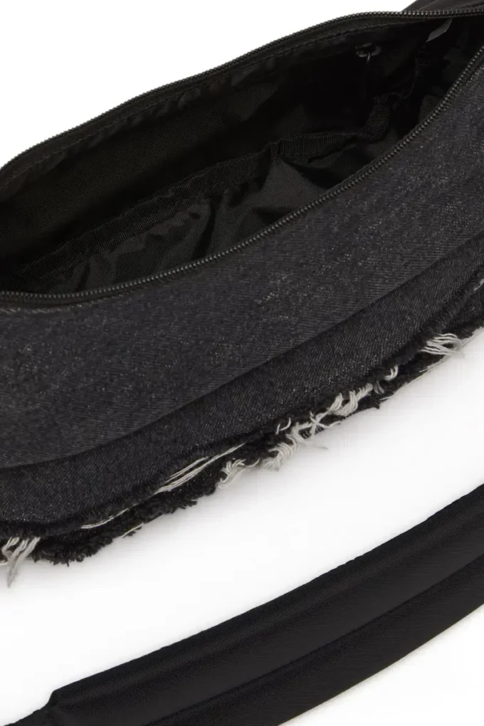 diesel shoulder bag Shoulder bag in destroyed denim and CORDURA® diesel shoulder bag Shoulder bag in destroyed denim and CORDURA®