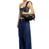 diesel shoulder bag Shoulder bag in destroyed denim and CORDURA® diesel shoulder bag Shoulder bag in destroyed denim and CORDURA®