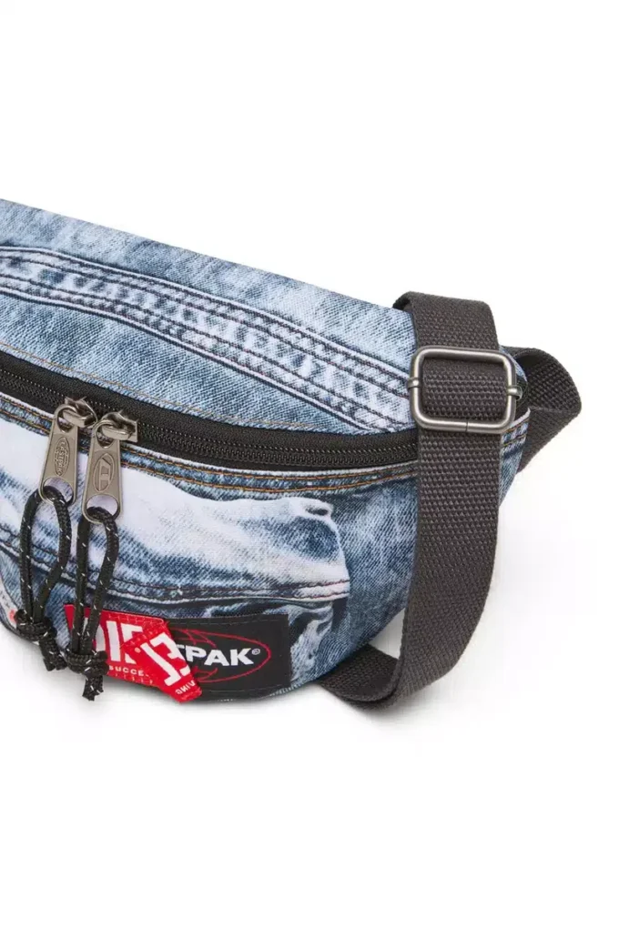 diesel springer Belt bag in trompe l’oeil denim diesel springer Belt bag in trompe l’oeil denim