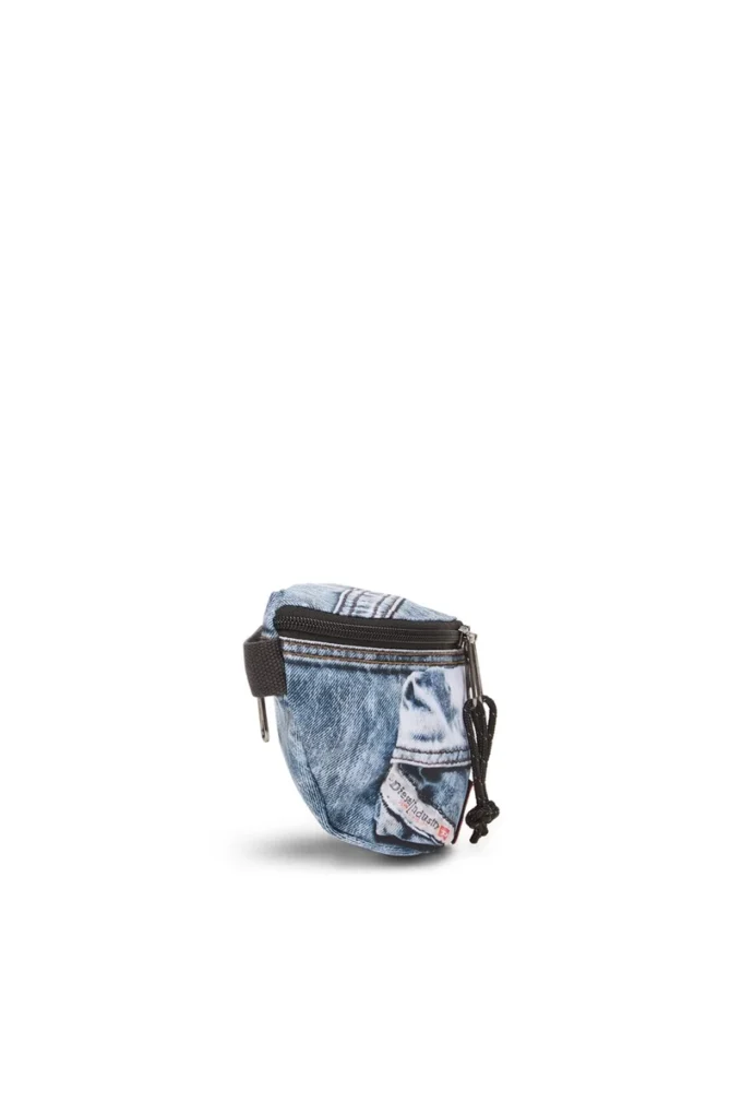 diesel springer Belt bag in trompe l’oeil denim diesel springer Belt bag in trompe l’oeil denim