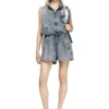 diesel springer Belt bag in trompe l’oeil denim diesel springer Belt bag in trompe l’oeil denim