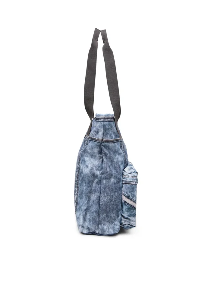 diesel tote Tote bag in trompe l’oeil denim diesel tote Tote bag in trompe l’oeil denim