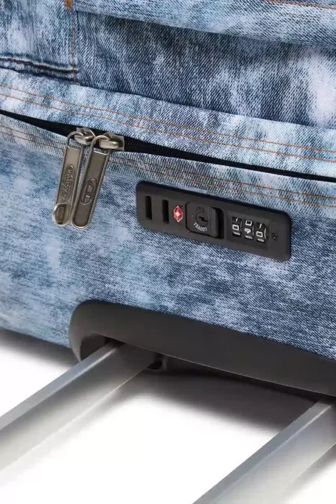 diesel transit’r l Travel trolley in trompe l’oeil denim diesel transit’r l Travel trolley in trompe l’oeil denim