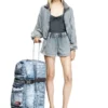 diesel transit’r l Travel trolley in trompe l’oeil denim diesel transit’r l Travel trolley in trompe l’oeil denim