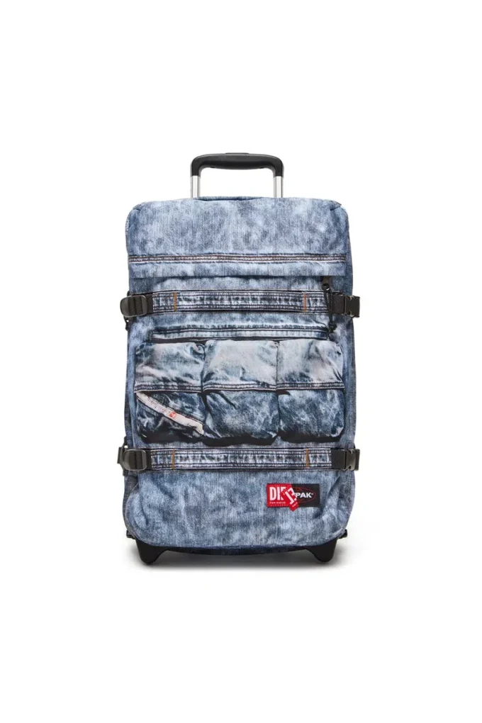 diesel transit’r s Cabin bag in trompe l’oeil denim diesel transit’r s Cabin bag in trompe l’oeil denim