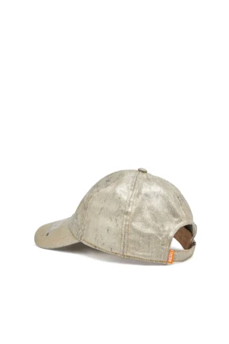 dile_luna cap Baseball cap in metallic denim dile_luna cap Baseball cap in metallic denim
