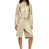 dile_luna jacket Moto jacket in distressed metallic denim dile_luna jacket Moto jacket in distressed metallic denim
