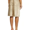 dile_luna shorts Shorts in distressed metallic denim dile_luna shorts Shorts in distressed metallic denim