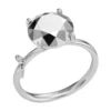 dl1353040 sterling silver jewel Diamond Cut Sterling Silver Ring