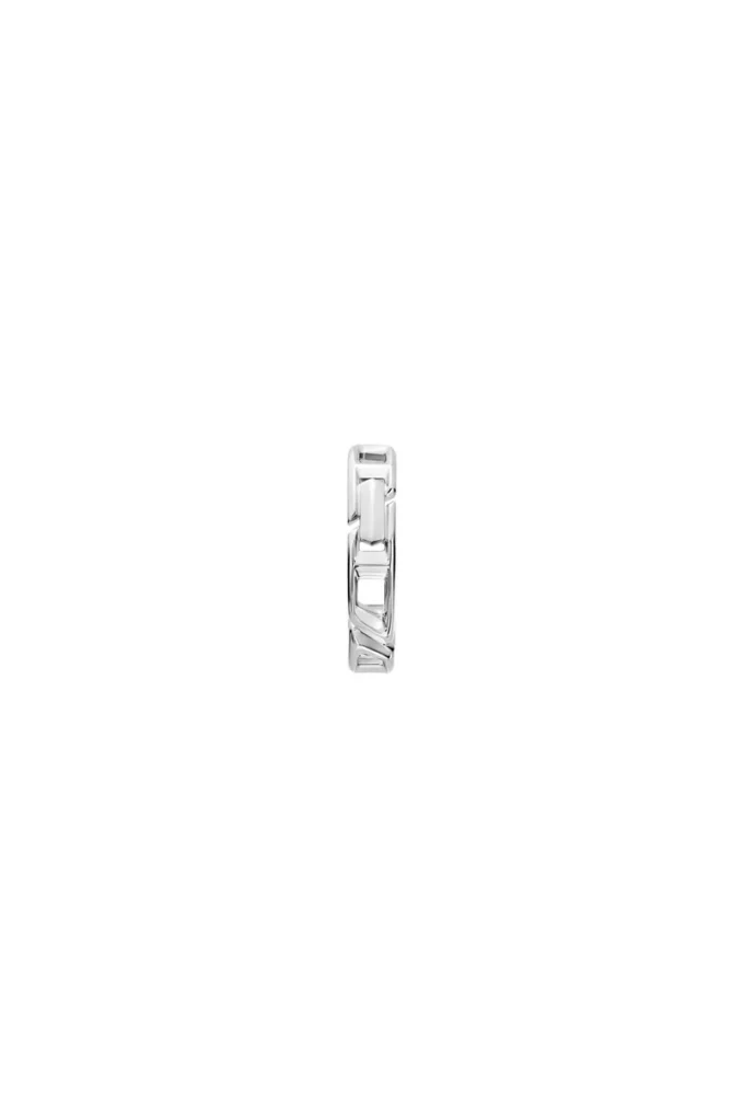 dl1361040 sterling silver jewel Sterling silver hoop earring dl1361040 sterling silver jewel Sterling silver hoop earring