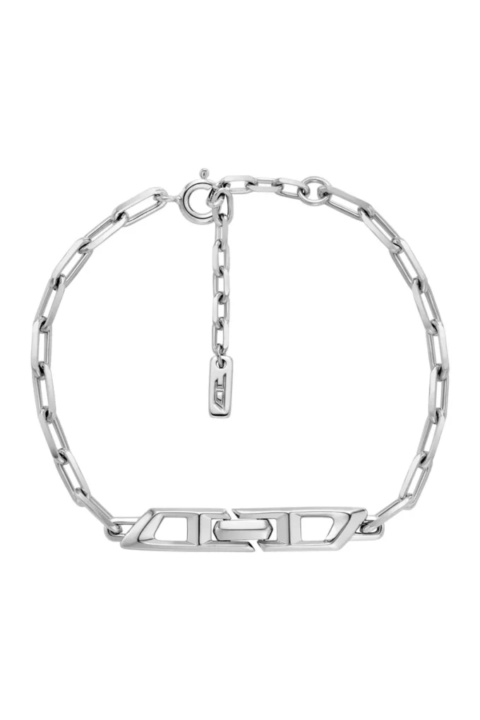 dl1363040 sterling silver jewel Sterling silver chain bracelet dl1363040 sterling silver jewel Sterling silver chain bracelet