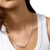 dl1364040 sterling silver jewel Sterling silver chain necklace dl1364040 sterling silver jewel Sterling silver chain necklace