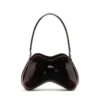 double-d shoulder Double-D-Rigid shoulder bag in dégradé glossy PU double-d shoulder Double-D-Rigid shoulder bag in dégradé glossy PU
