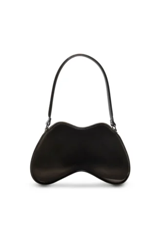 double-d shoulder Double-D-Rigid shoulder bag in dégradé glossy PU