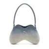 double-d shoulder Double-D-Shoulder bag in solarised denim double-d shoulder Double-D-Shoulder bag in solarised denim