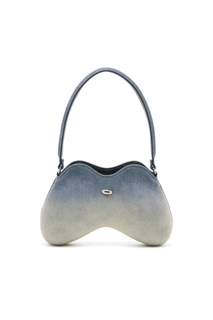 double-d shoulder Double-D-Shoulder bag in solarised denim double-d shoulder Double-D-Shoulder bag in solarised denim
