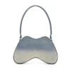 double-d shoulder Double-D-Shoulder bag in solarised denim double-d shoulder Double-D-Shoulder bag in solarised denim
